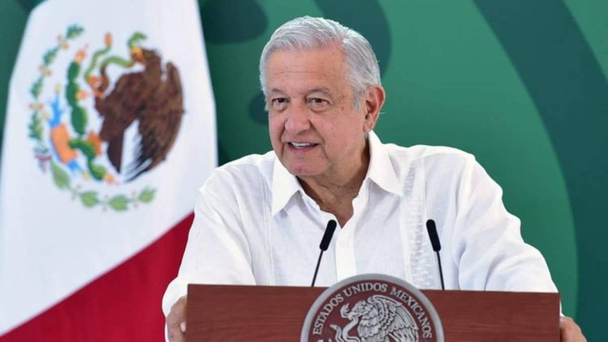 El presidente López Obrador