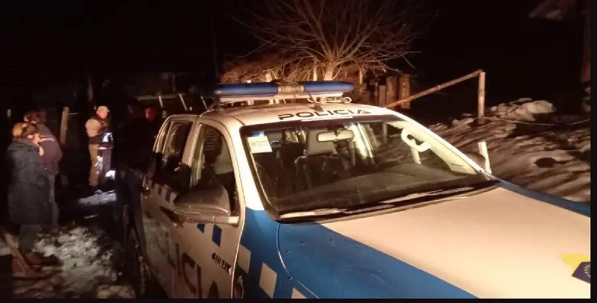 La policía intervino en pelea familiar. Fuente Facebook.