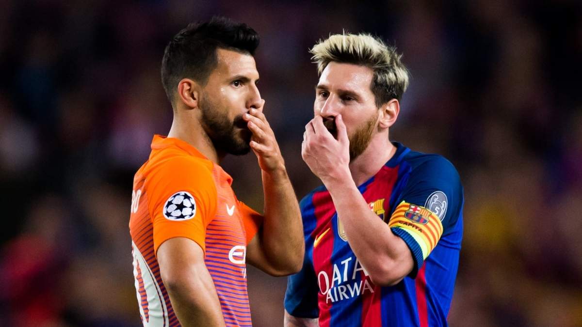 Agüero y Messi. Fuente: (Instagram)