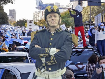 “Como San Martín les digo”: Federico D’ Elía y sus irónicos mensajes frente a la marcha del 17A