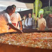 Los expertos paelleros de Huergo, atracción única