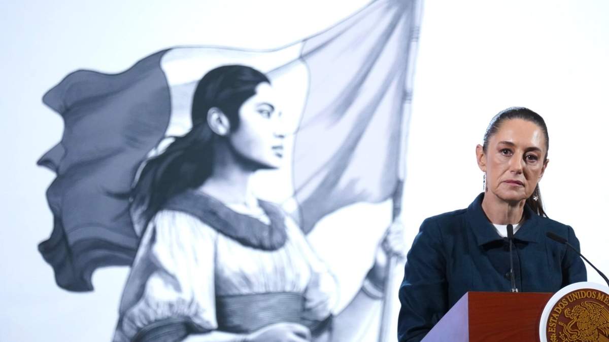 Sheinbaum en la mañanera del pueblo