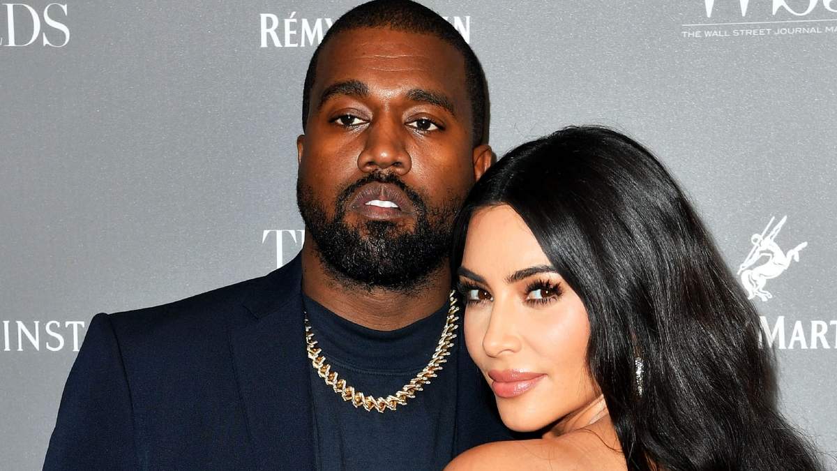Kim Kardashian y Kanye West. Fuente: (Instagram)