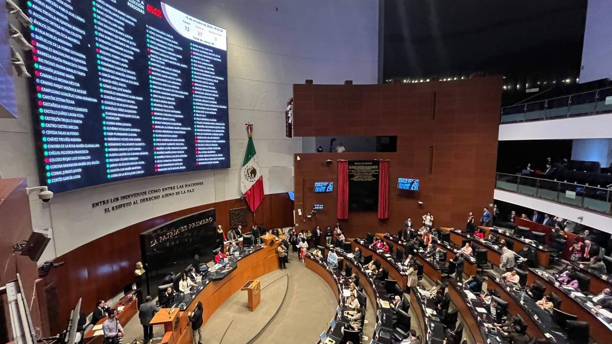 La votación en el Senado para la publicación de la convocatoria