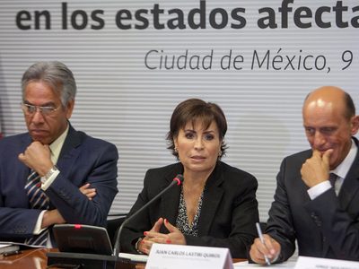 Sólo 10% de inmuebles dañados por sismos están en rehabilitación: Rosario Robles