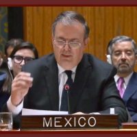 Ebrard dedica un minuto a presentar ante la ONU la propuesta de AMLO para la paz en Ucrania