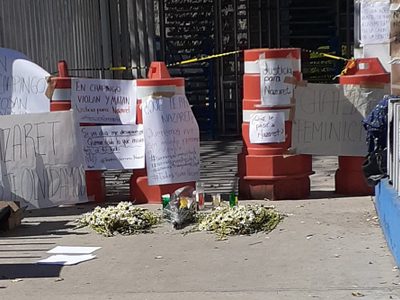 'En Chapingo acosan, violan y matan mujeres”, la protesta por el feminicidio de Nazaret