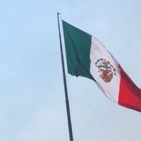 En ceremonia encabezada por Peña, izan la bandera con el escudo al revés (Video)