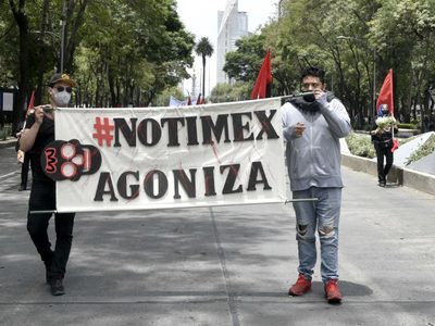 El pleno de la Cámara de Diputados aprueba la extinción de Notimex