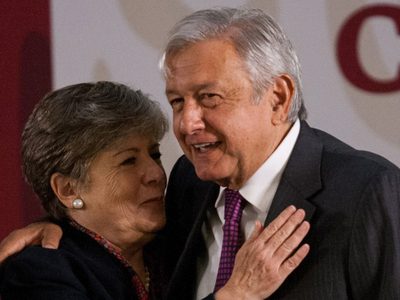 Alicia Bárcena Ibarra y Rafael Ojeda Durán viajaron a Washington para promover el Corredor Interoceánico del Istmo de Tehuantepec