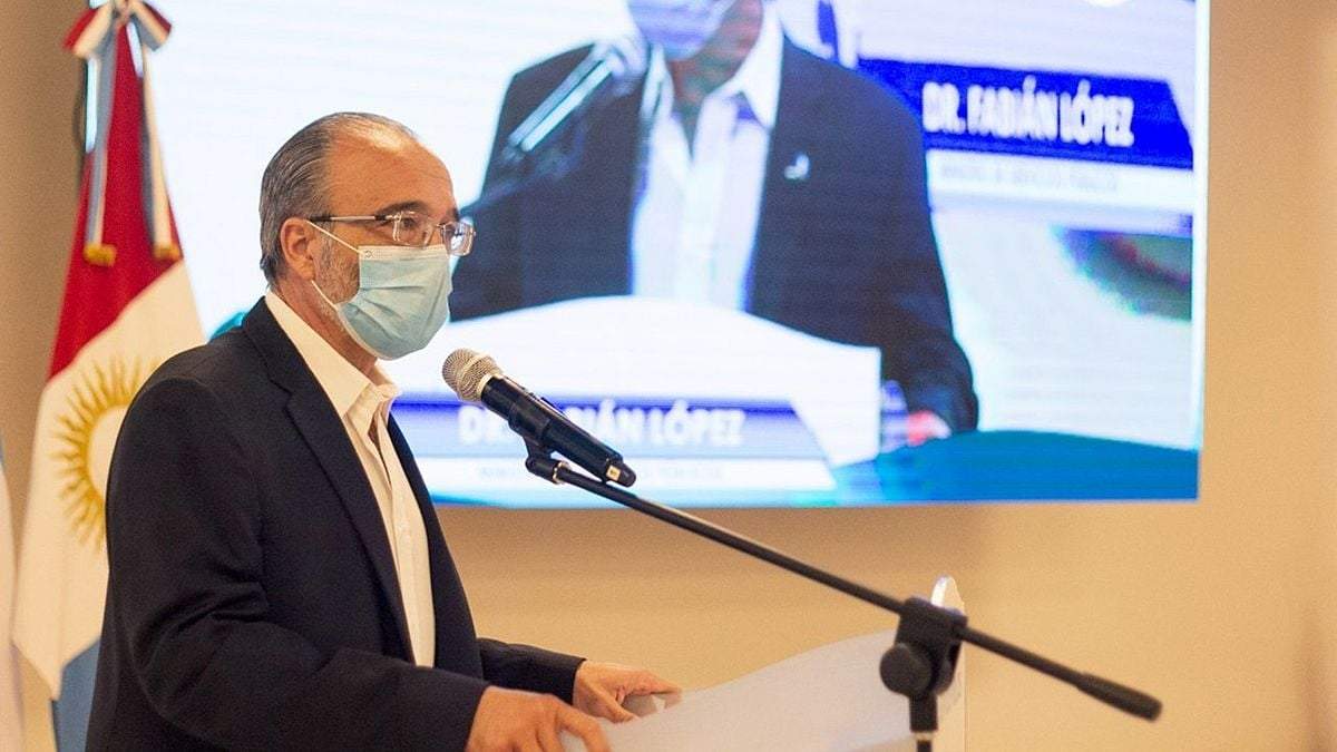 El ministro cordobés Fabián López. Fuente: (Twitter)