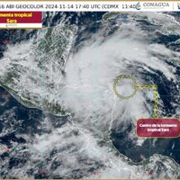 Se forma la tormenta tropical Sara en el Caribe: esta es su trayectoria rumbo a México