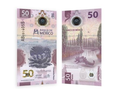 Banxico lanza nuevo billete de 50 pesos alusivo a la Fundación de Tenochtitlan