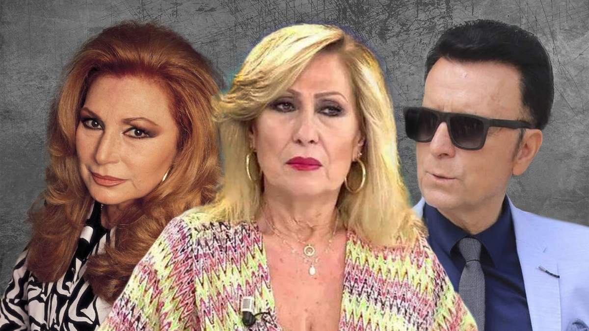 Rosa Benito, José Ortega Cano y Rocío Jurado. Fuente: (Minuto Neuquén)