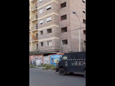 Encontraron a cinco personas en el edificio abandonado que había sido denunciado como aguantadero