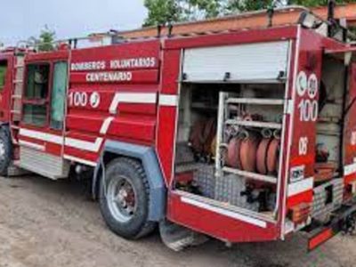 Personal Bomberos de Centenario salvaron a un nene de 3 años