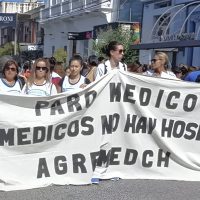 Trabajadores de la salud de Chubut se movilizan por mejoras de salarios