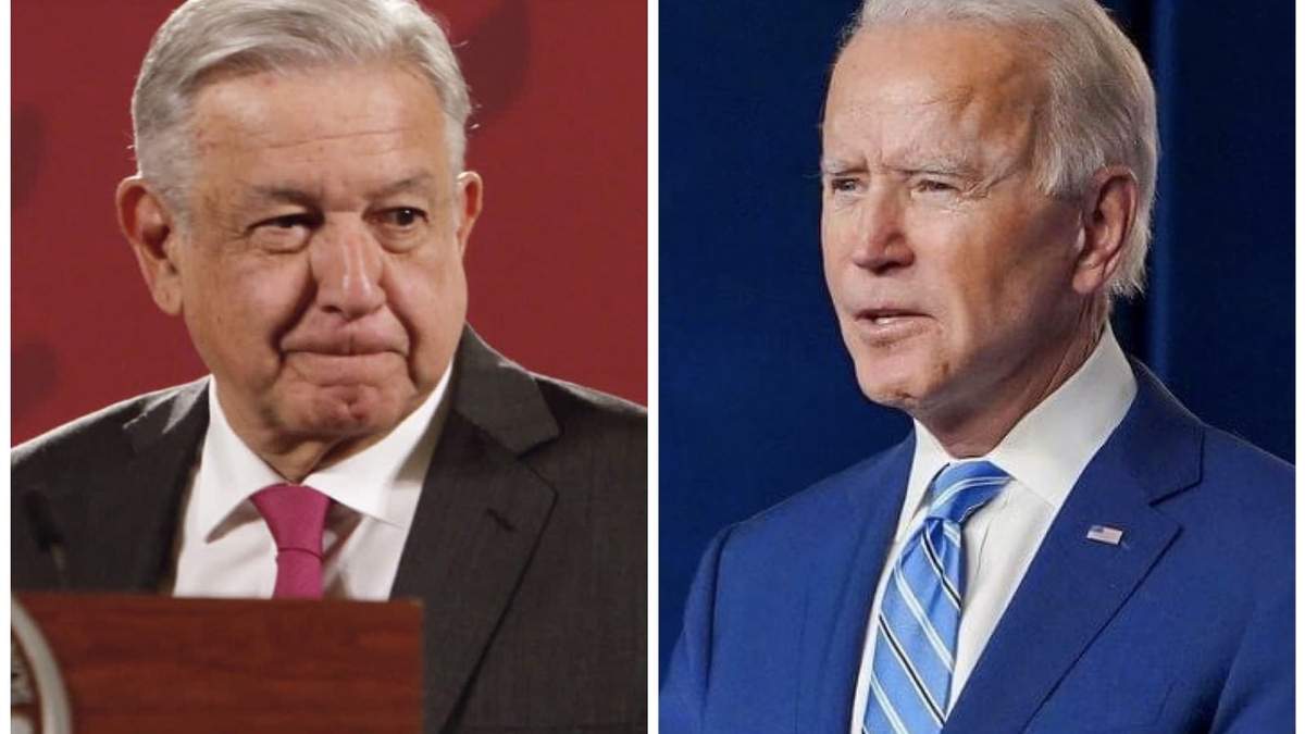 Los presidentes de México y Estados Unidos, Andrés Manuel López Obrador y Joe Biden