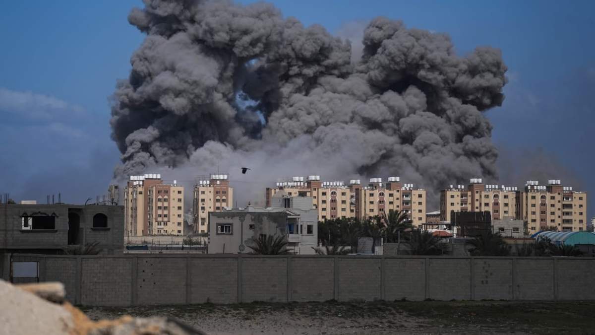 Gaza. Ataque aéreo israelí