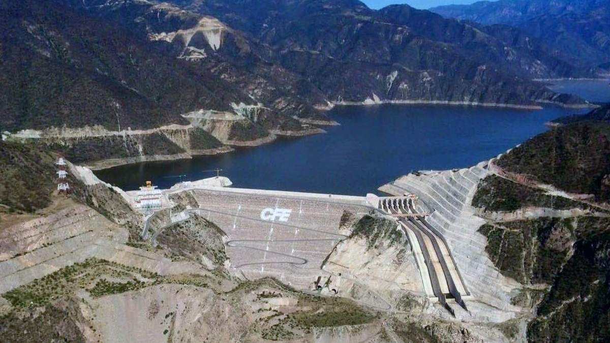 La central hidroeléctrica La Yesca, en Nayarit