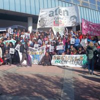 Una nueva semana de conflicto docente comenzó con protestas, volanteadas y una gira mediática en Buenos Aires