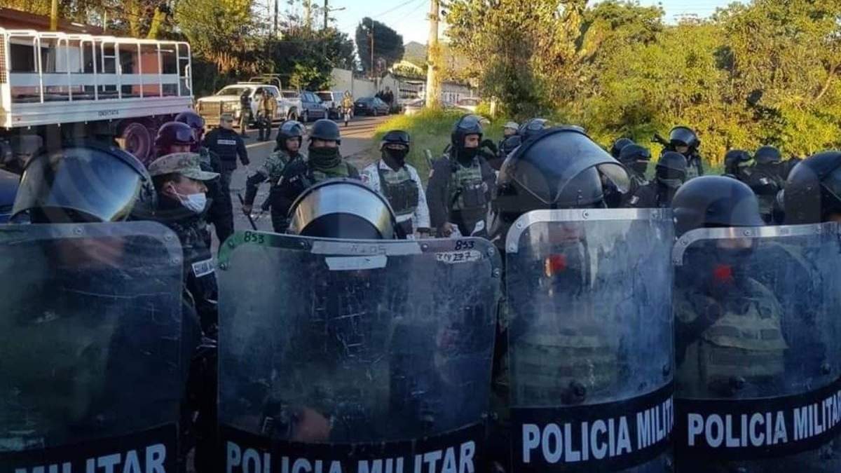 Elementos de la Guardia Nacional tomaron posesión de la estación de Huauchinango
