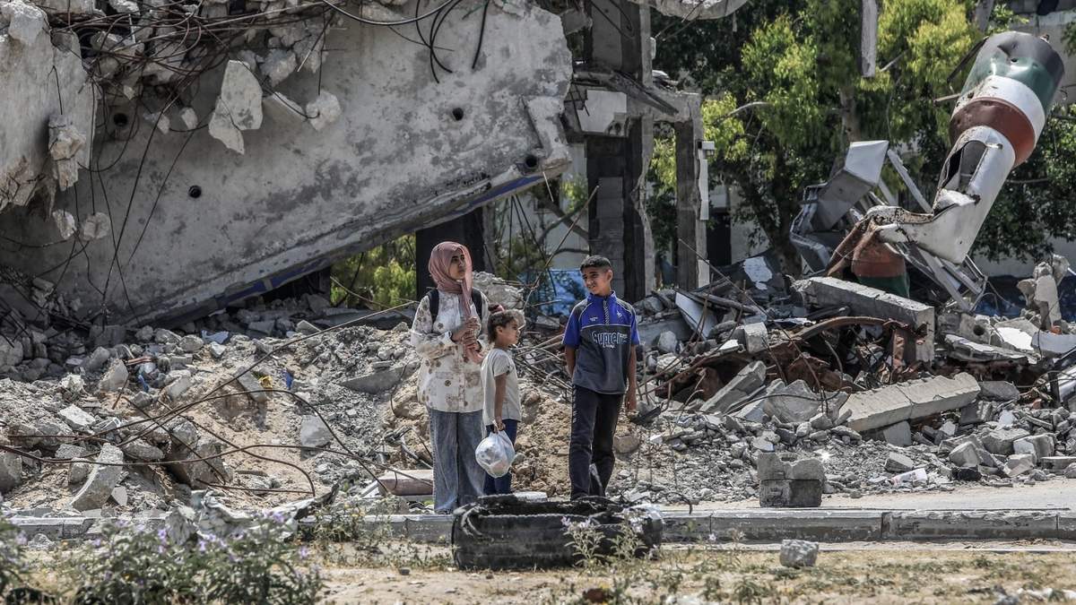 Destrucción en Gaza