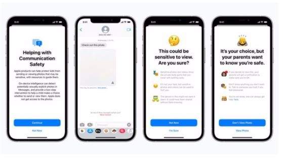 Herramientas de Apple contra la explotación infantil