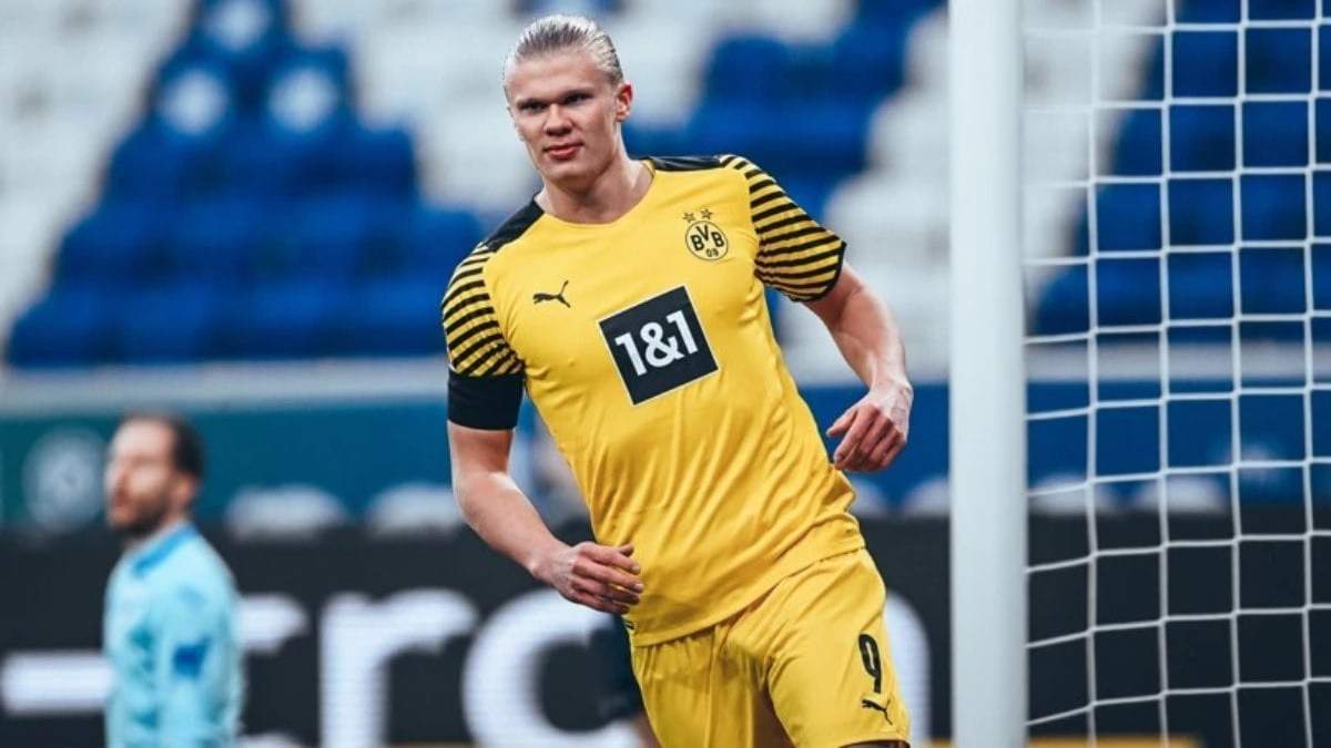 El delantero noruego Erling Haaland