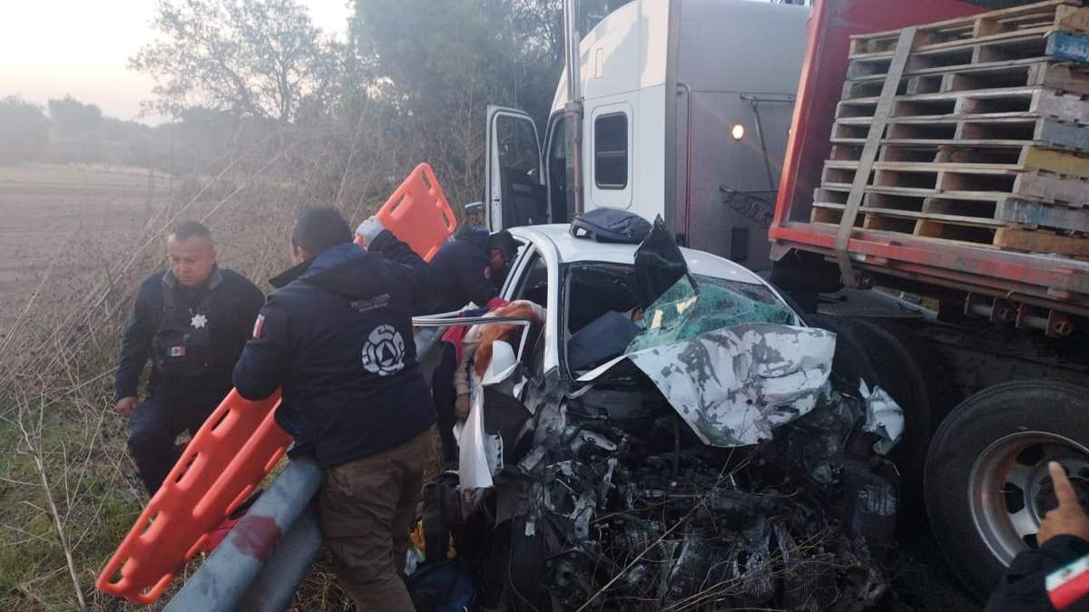 Accidente en la Tenancingo-Tenango del Valle