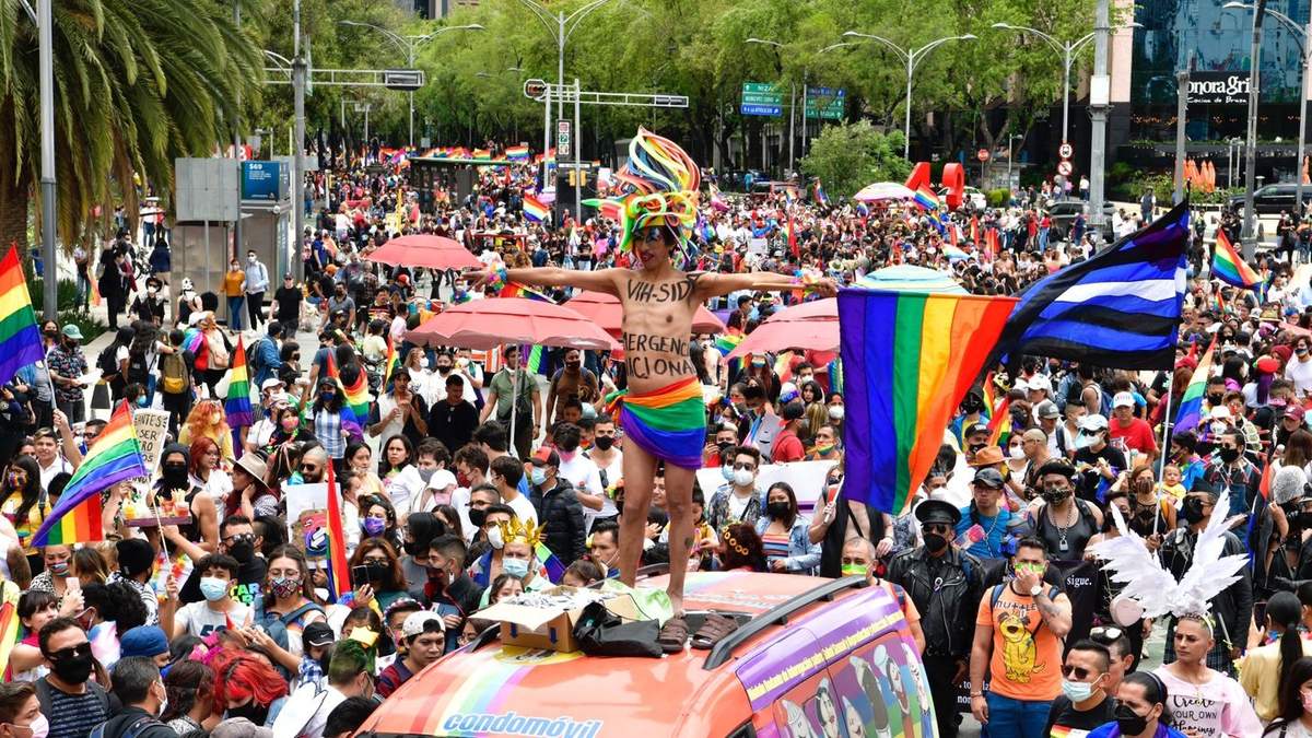 La Marcha del Orgullo LGBTTTIQ+ en la Ciudad de México