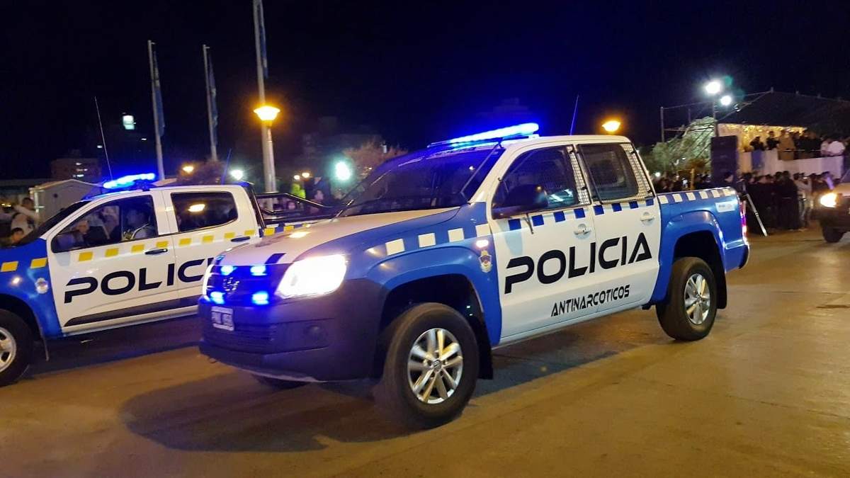 Policía de Neuquén. Fuente: (Twitter)