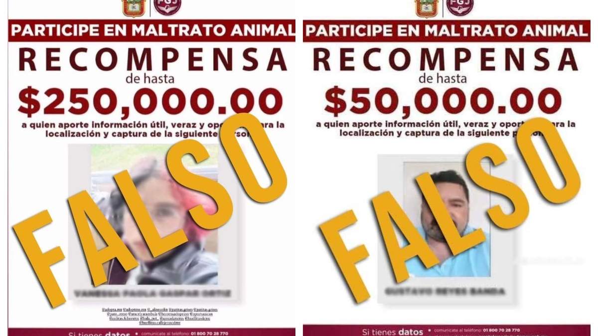La Fiscalía de Edomex aclaró que son falsos los carteles donde se ofrece recompensa por Vanesa y sus padres