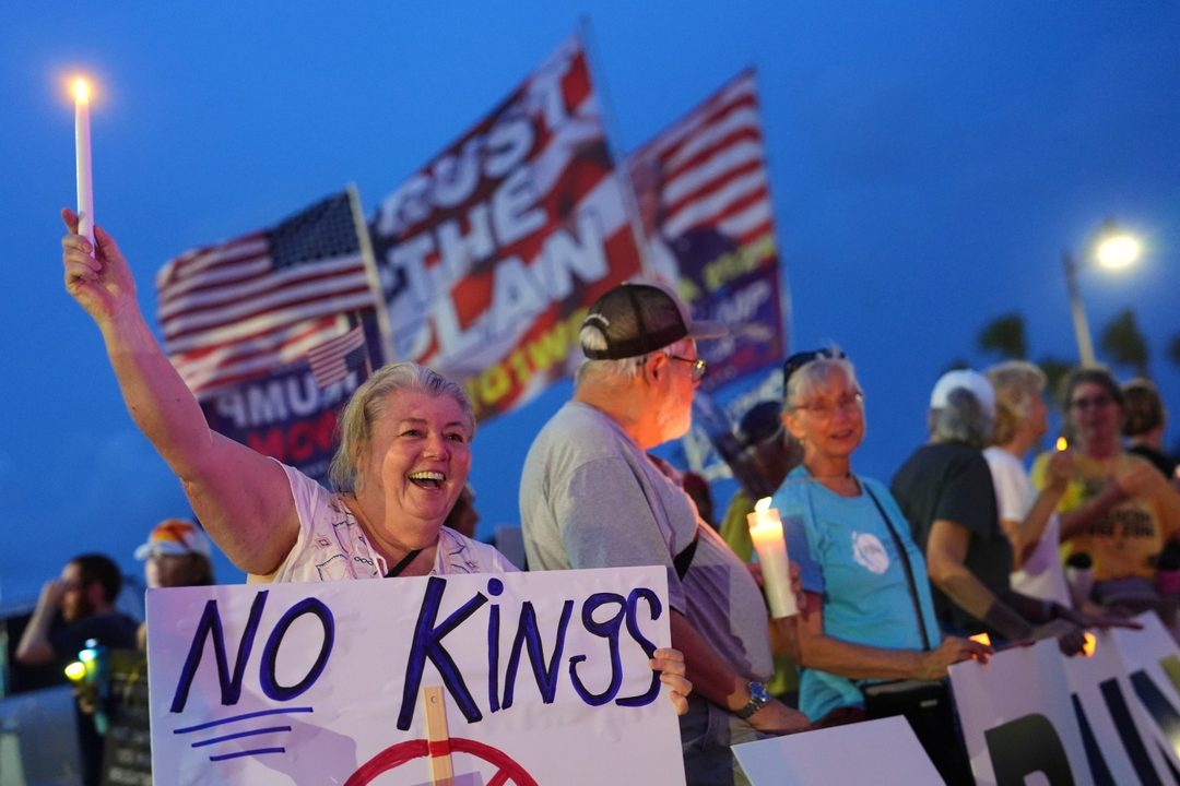 Marcha No Kings Foto Rebecca Blackwell  AP