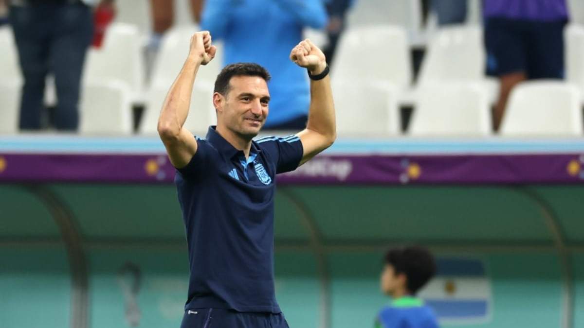 Lionel Scaloni, director técnico de Argentina