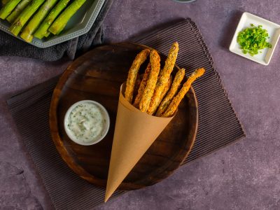 Espárragos crocantes: una receta fácil que te va a sorprender por su sabor y consistencia