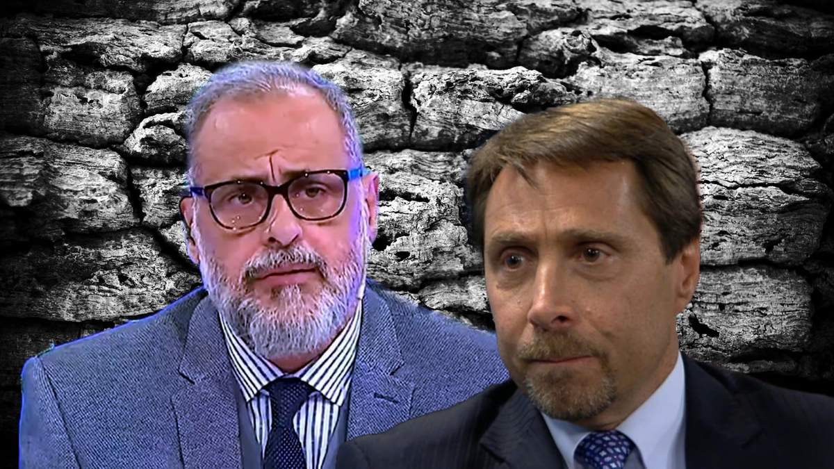 Jorge Rial-Eduardo Feinmann. Fuente: (Minuto Neuquén)