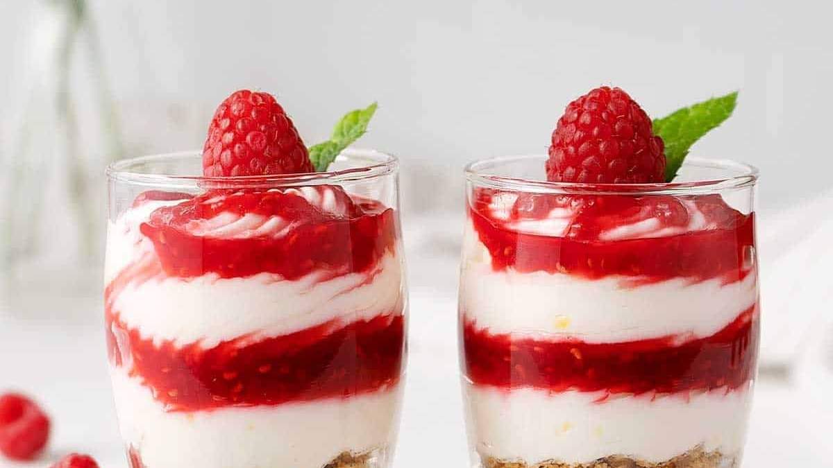 Cheesecake de frambuesa. Fuente: (Instagram)