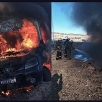 Cañadon de las Cabras: incendiaron un vehículo tras una denuncia por abuso sexual