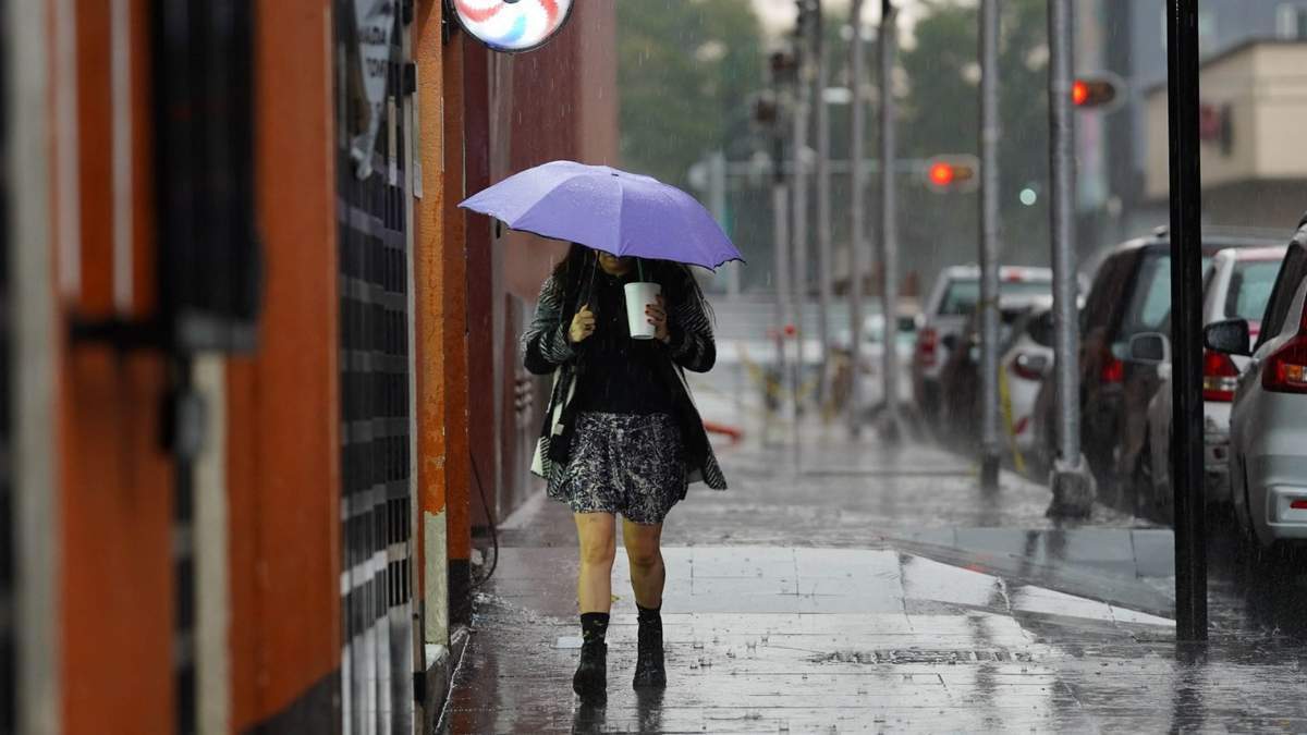 Probabilidad de lluvias y chubascos dispersos en la Ciudad de México este miércoles