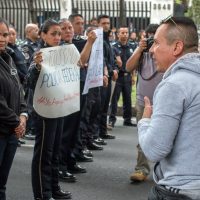 Protesta de federales desata el caos en la CDMX por más de seis horas