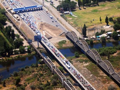 Puente carretero: ya está en funcionamiento el carril exclusivo para trabajadores