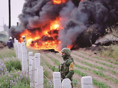 En el huachicoleo, complicidad de las fuerzas armadas