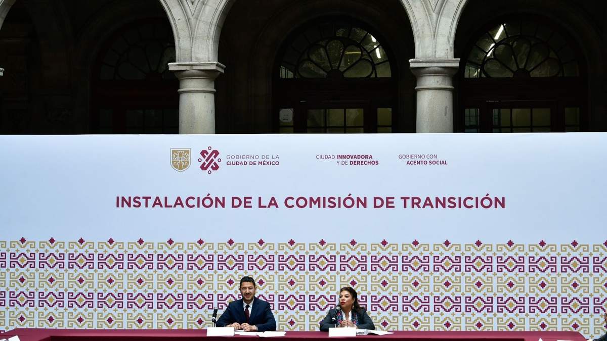 Batres y Brugada inician transición