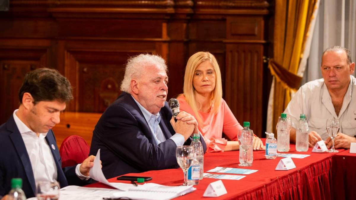 Ministro de Salud Ginés González García. Fuente: (Twitter)