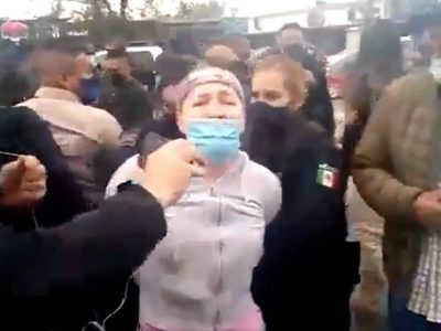 Candidata del PRI protesta contra obras en Chihuahua... y la detienen con 11 simpatizantes