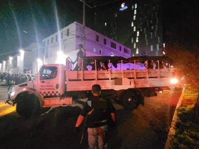 Guardia Civil detiene a 164 integrantes de Pueblos Unidos tenían arsenal de 180 armas en Michoacán