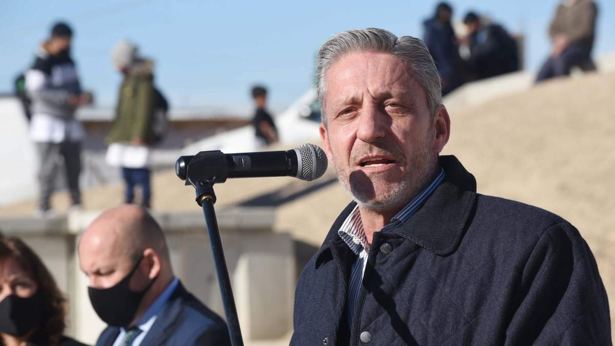 Mariano Arcioni, gobernador de Chubut. Fuente: (Twitter)