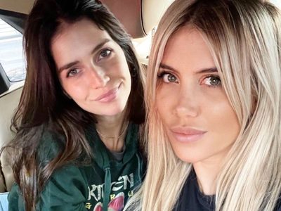A cara lavada: Wanda Nara se mostró sin maquillaje junto a Zaira y causó revuelo