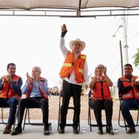 Alfonso Durazo fortalece al sector agrícola con obra estratégica en la carretera Hermosillo-Kino